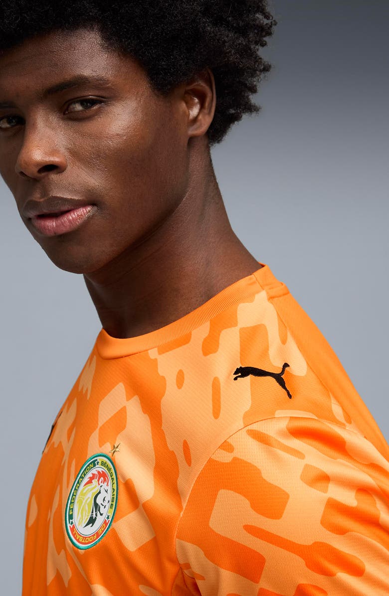 PUMA x FSF x Salehe Bembury Jersey, Alternate, color, Vermillion/ Orange Glo