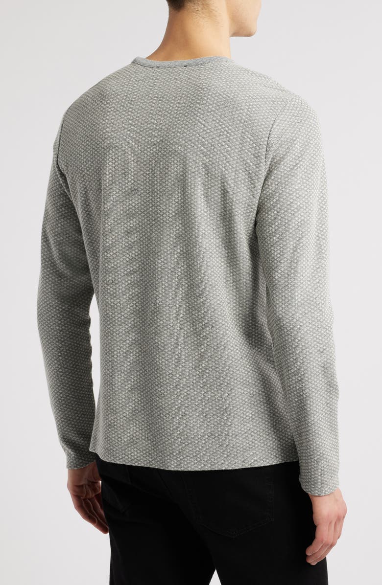 Robert Barakett Vandura Textured Crewneck Sweatshirt, Alternate, color, Grey