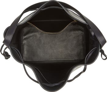 The Row Belvedere Leather Bucket Shoulder Bag | Nordstrom