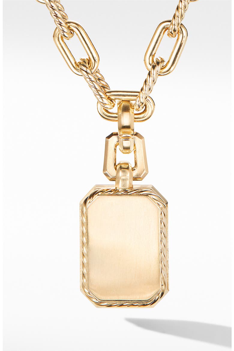 Novella Pendant in 18K Yellow Gold, Alternate, color, GOLD/ SKY BLUE TOPAZ