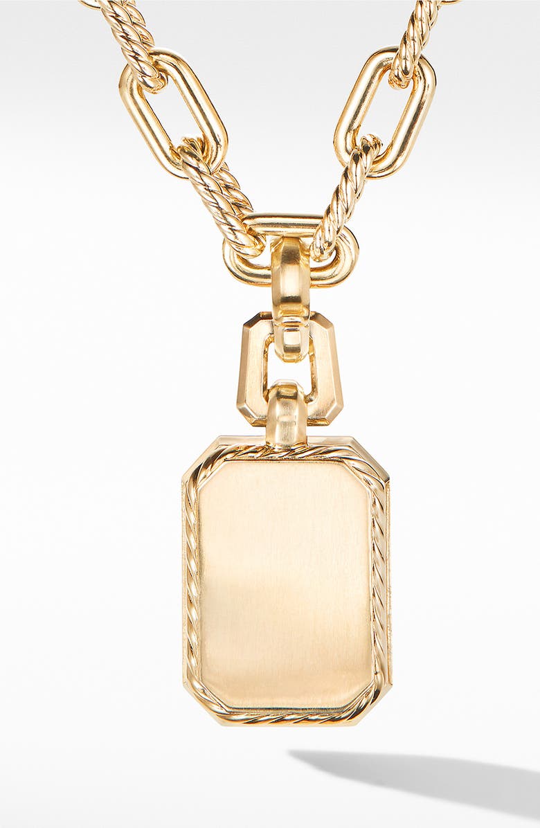David Yurman Novella Pendant in 18K Yellow Gold, Alternate, color, 