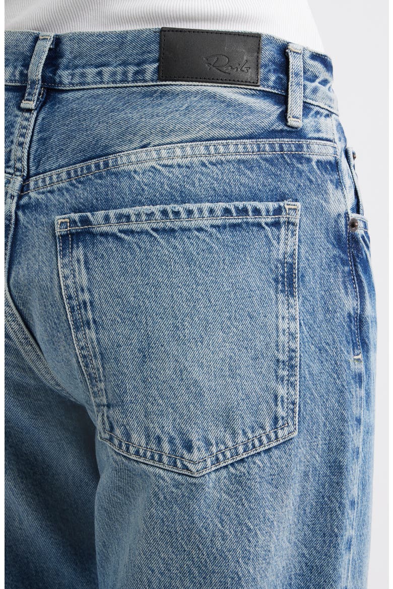 Del Mar Boyfriend Jeans, Alternate, color, AGED INDIGO
