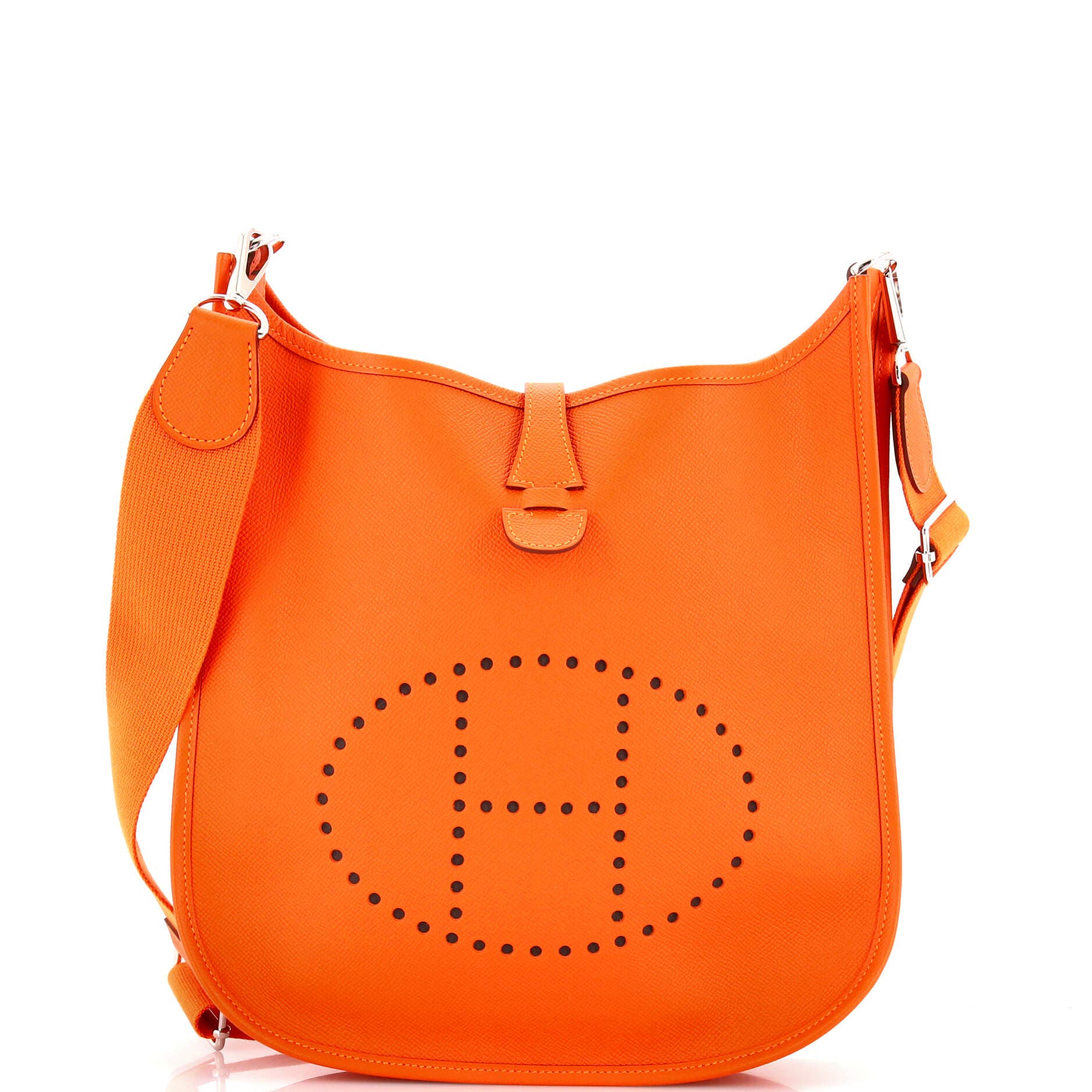 Pre-Owned Hermes Evelyne Bag Gen III Epsom PM, Main, color, 