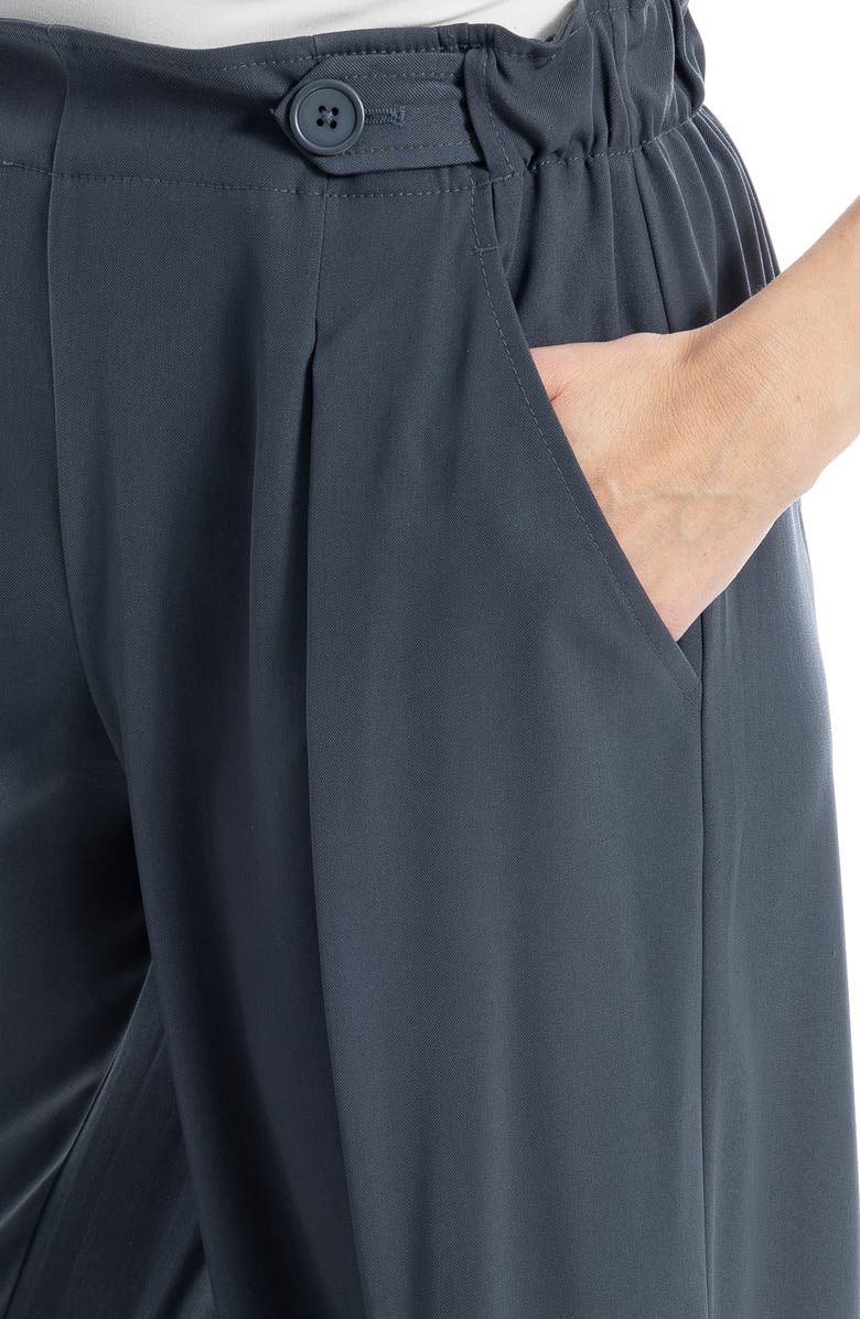 Pleated Wide Leg Pants