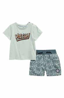 Jersey T-Shirt & Swim Shorts Set