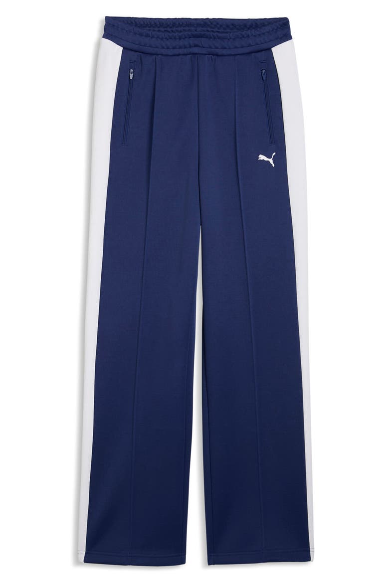 T7 Always On Straight Leg Track Pants, Alternate, color, BLUE JEWEL