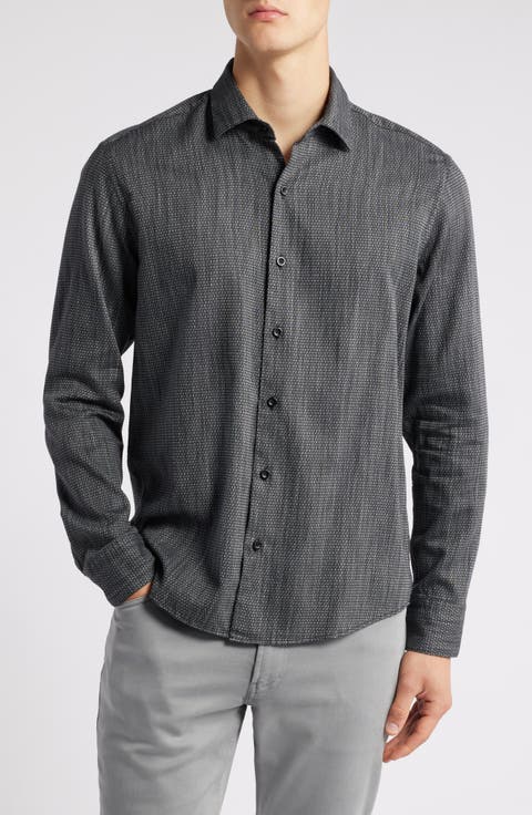 Rufus Cotton Button-Up Shirt