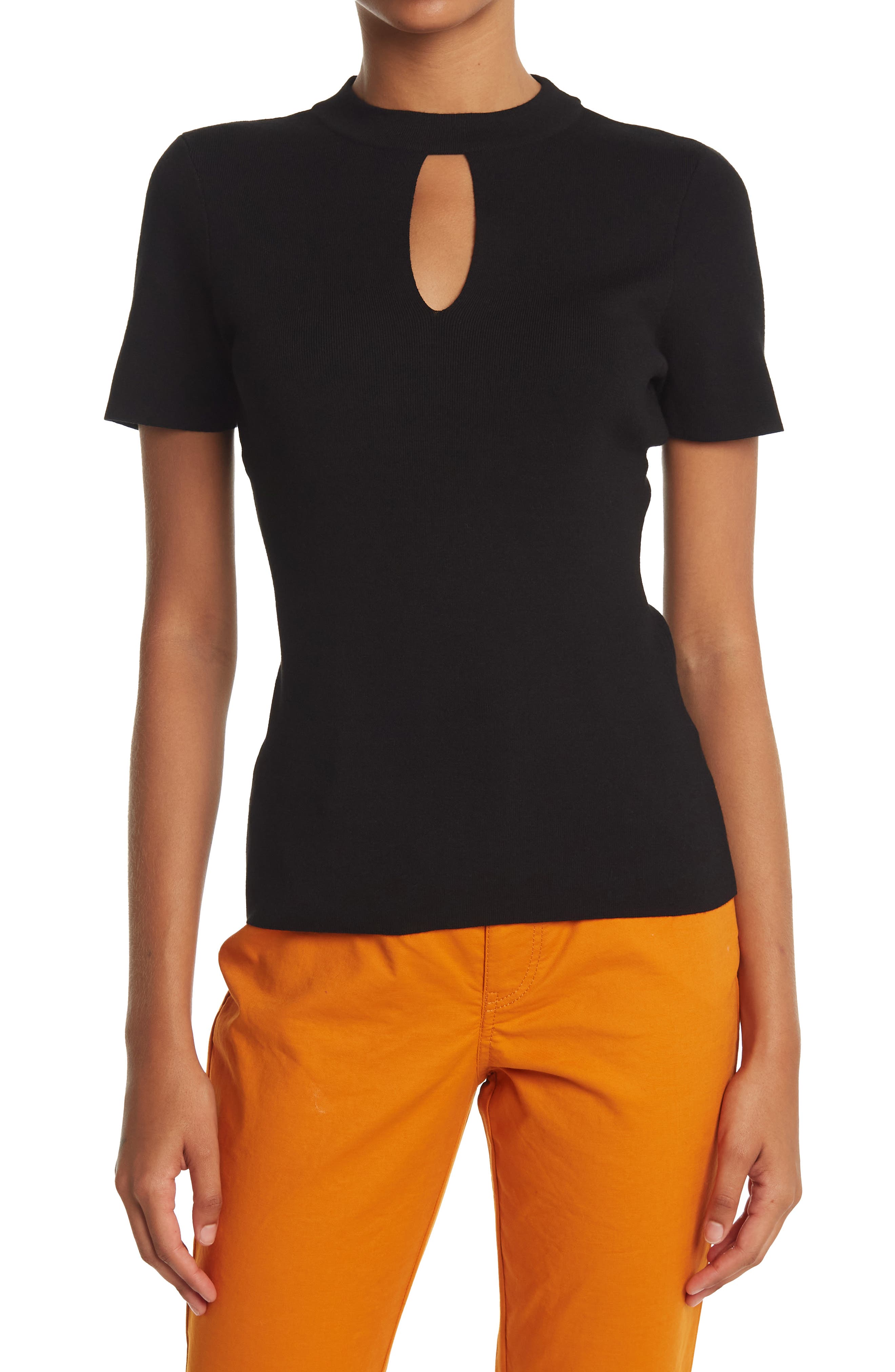 Milly Split Neck Pullover (Women) | Nordstromrack