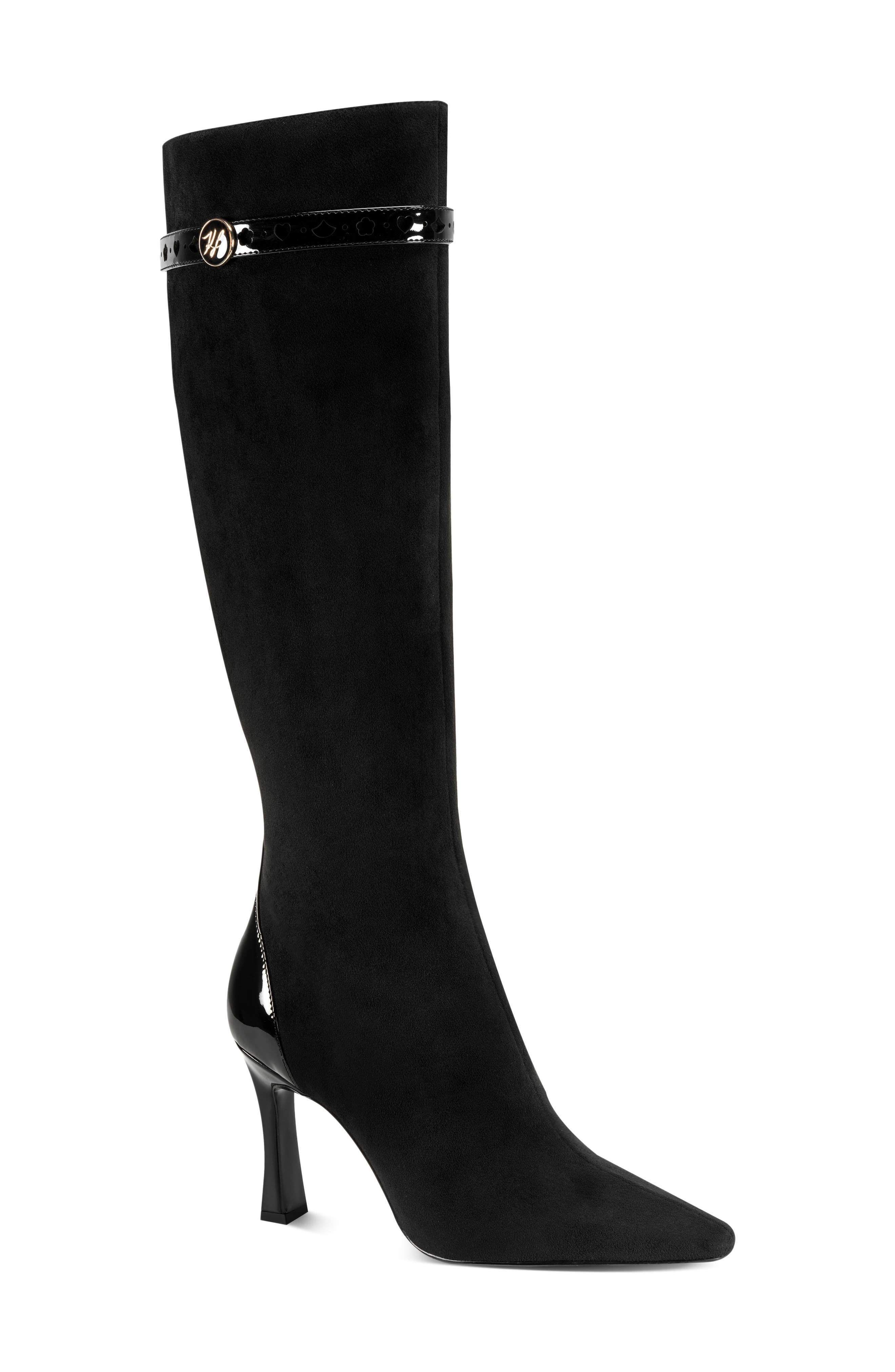 Shanelle Tall Boot, Main, color, BLACK