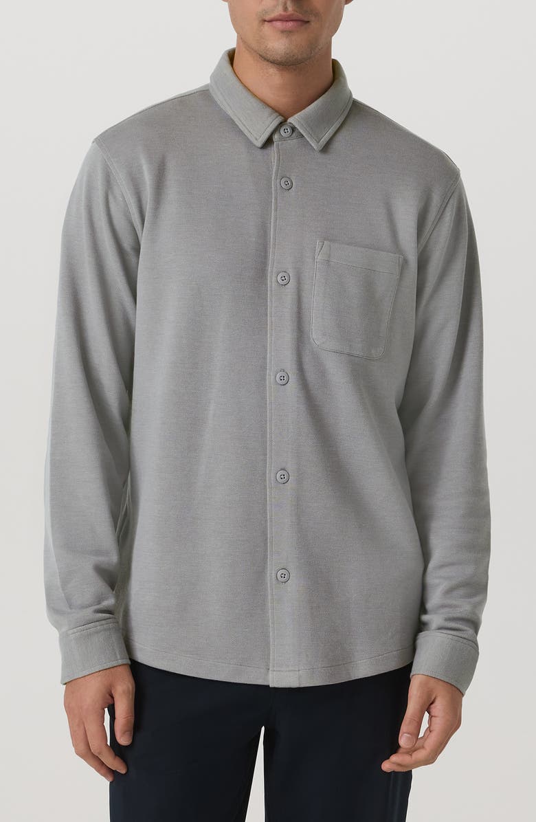 Vuori Jeffrey's Overshirt, Main, color, Grey