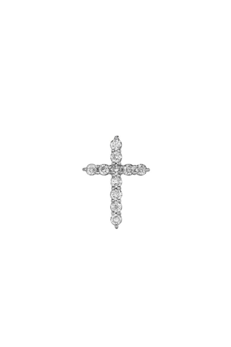 Classic Divine Cross Diamond Pendant in 10K Yellow Gold, Alternate, color, 10K Yellow Gold