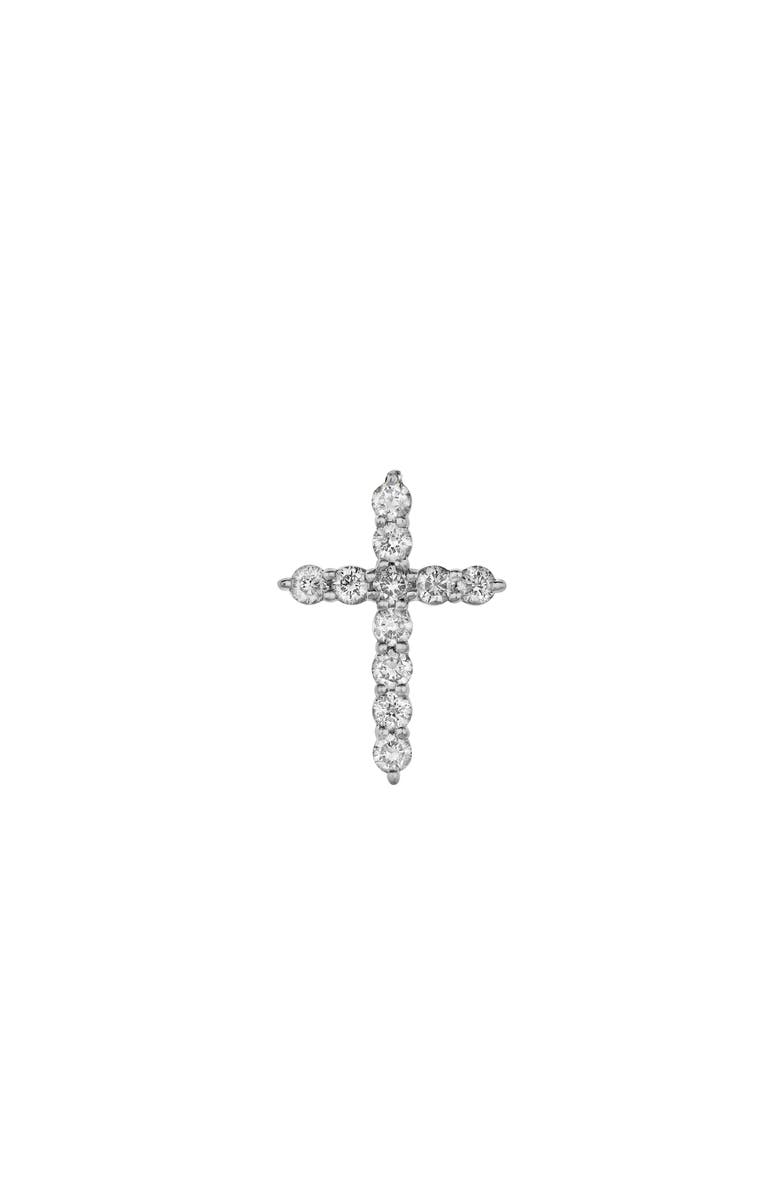 LuvMyJewelry Classic Divine Cross Diamond Pendant in 10K Yellow Gold, Alternate, color, 10K Yellow Gold
