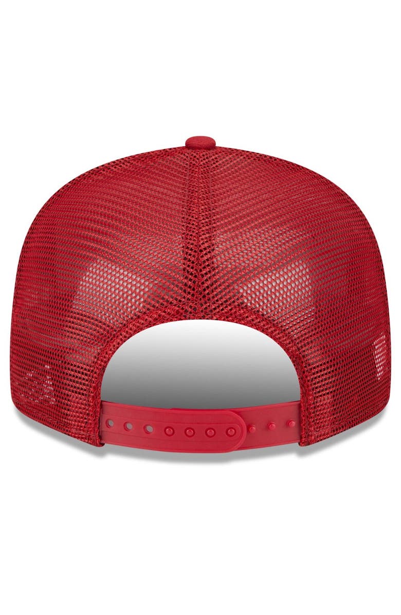 New Era Men's New Era Garnet South Carolina Gamecocks Classic 9FIFTY Trucker Snapback Hat, Alternate, color,