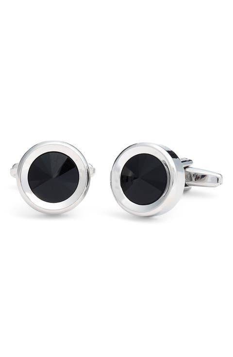 Round Cuff Links