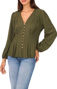 Ted Baker Textured Long Sleeve Top