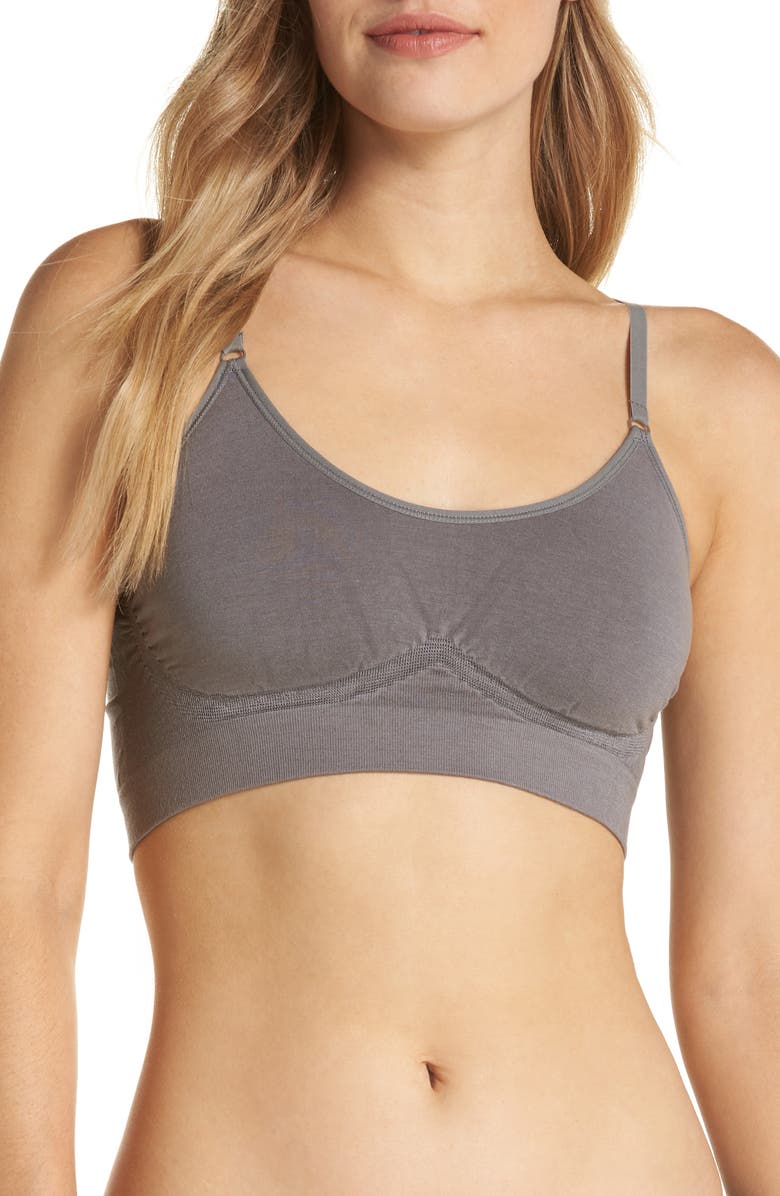 Yummie Convertible Scoop Neck Bralette, Main, color,