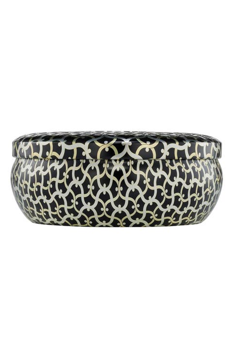 Crisp Champagne 3-Wick Tin Candle