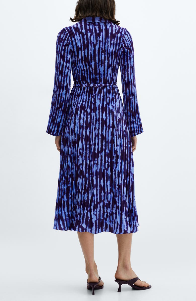 MANGO Thea Long Sleeve Shirtdress, Alternate, color, 