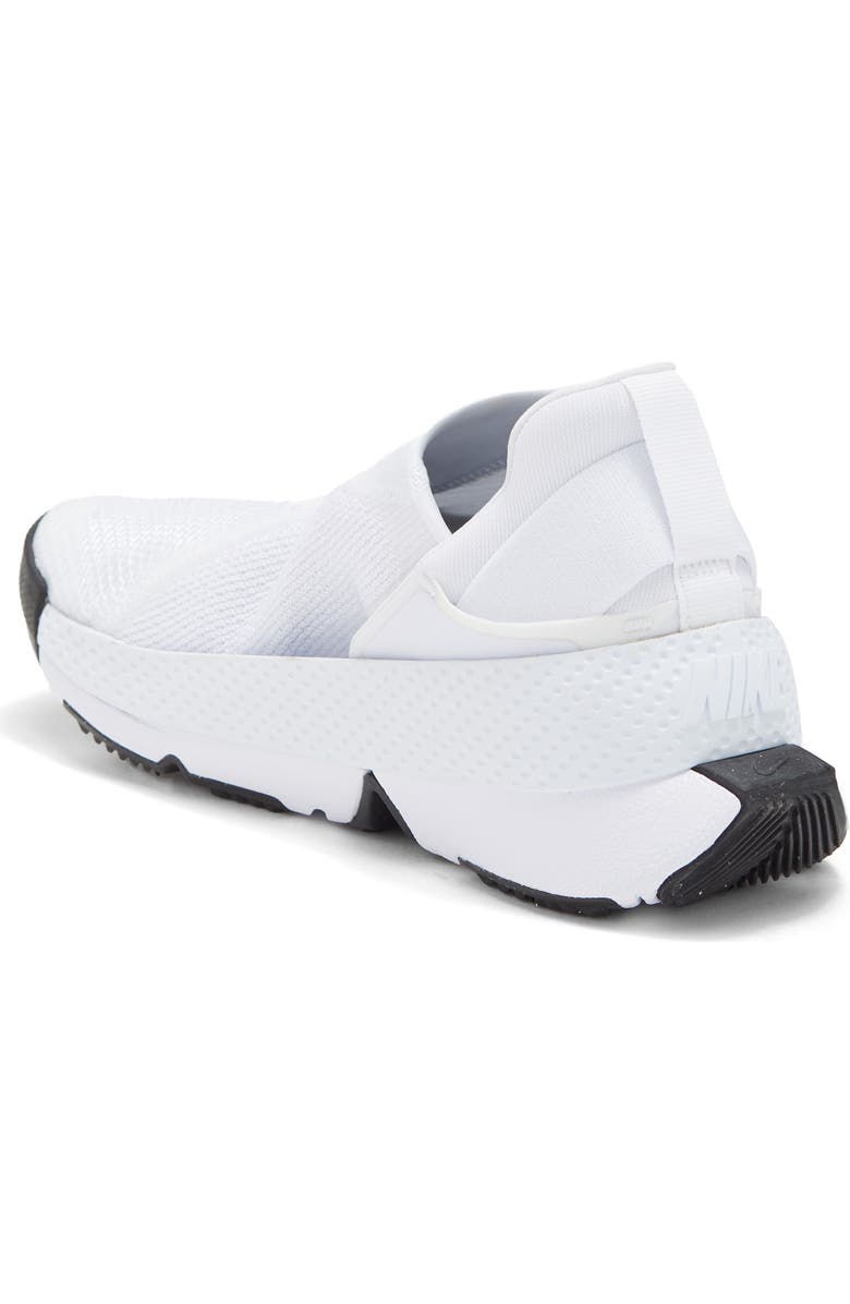 Nike Go Flyease Slip-On Sneaker, Alternate, color, 102 White/Black