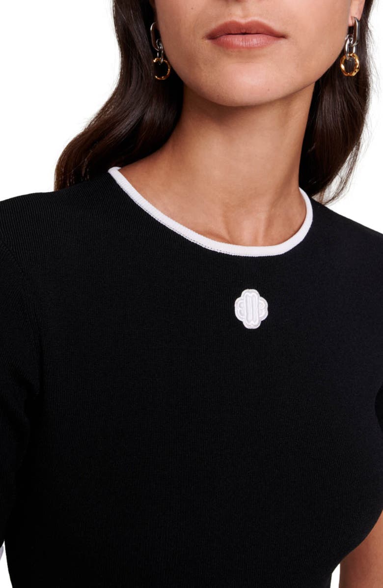 maje Momenty Bodysuit, Alternate, color, 