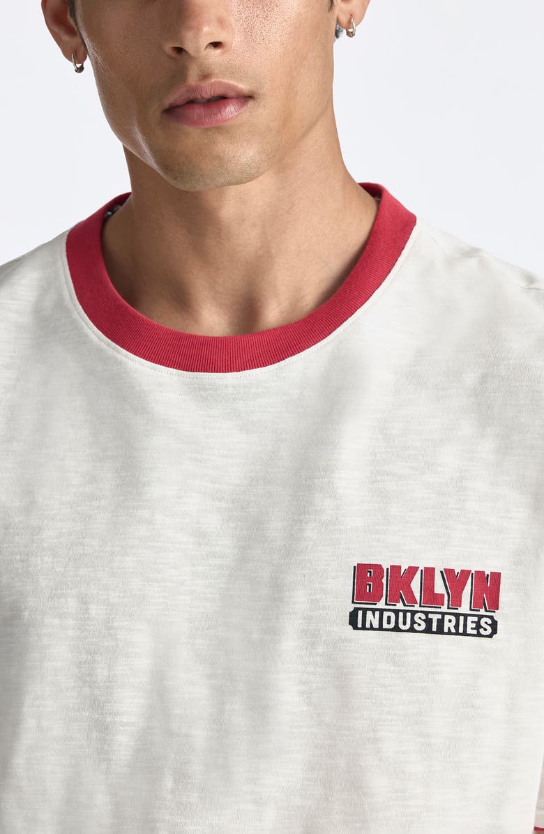Brooklyn Industries Logo Graphic T-Shirt, Alternate, color, Antique White