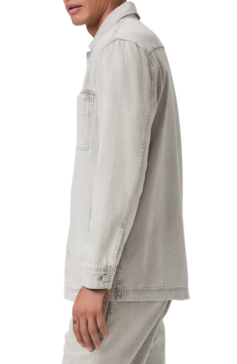 PAIGE Isaiah Cotton Denim Button-Up Shirt Jacket, Alternate, color, Fuentes