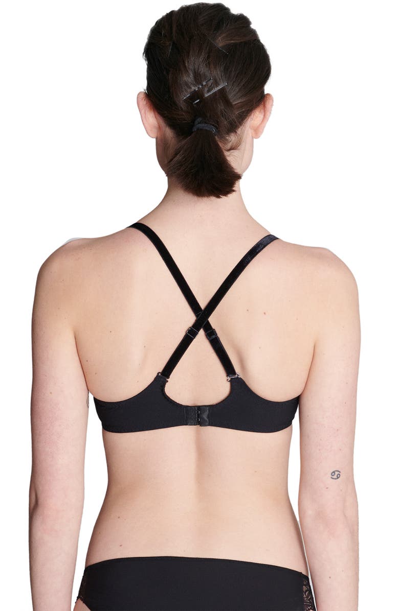 Simone Perele Escale Full Cup Underwire Bra, Alternate, color, Black