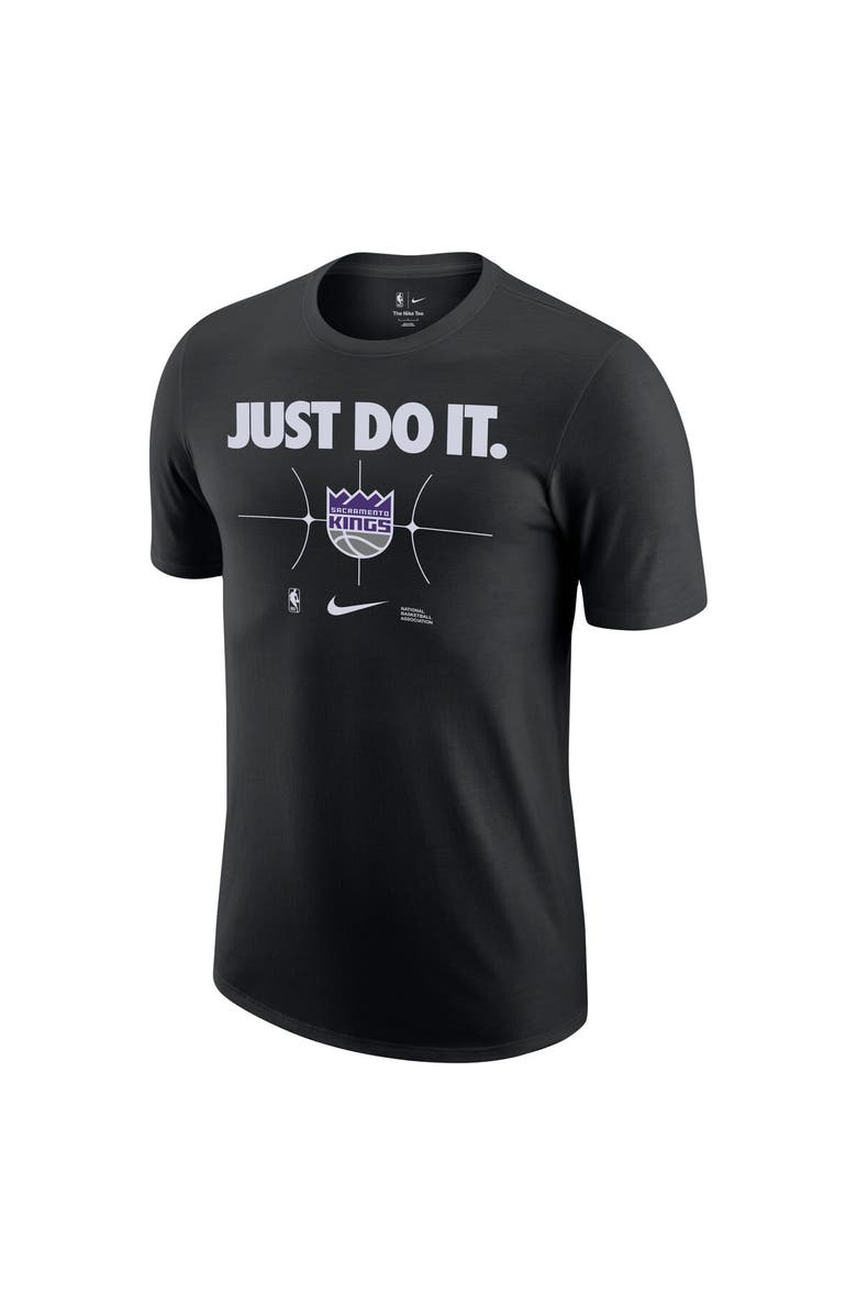 Nike Men's Nike Black Sacramento Kings Just Do It T-Shirt, Alternate, color, Black