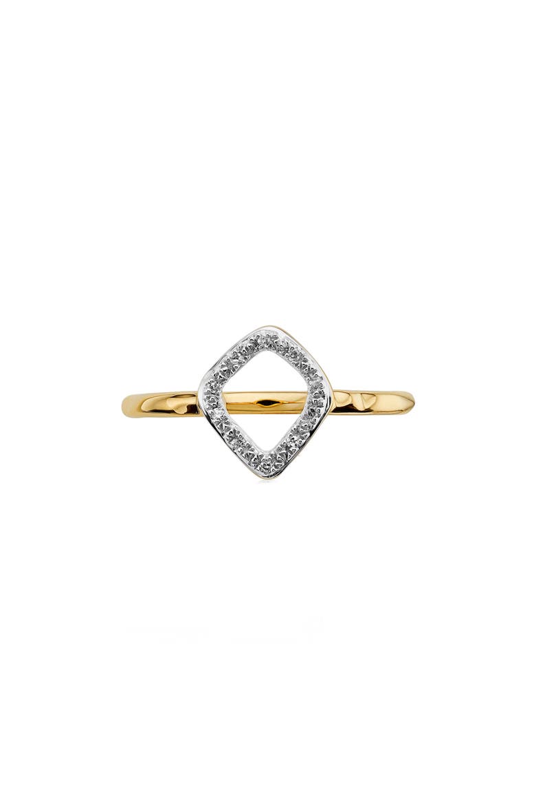 Riva Mini Kite Diamond Stacking Ring, Alternate, color, GOLD