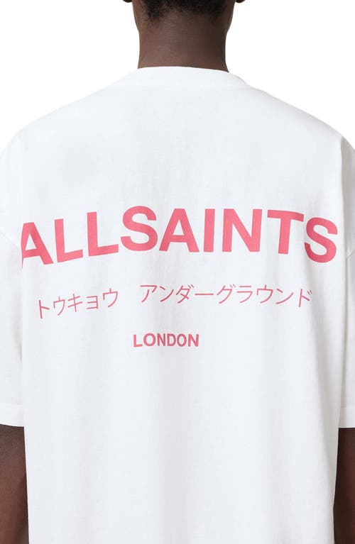 Allsaints Underground Oversize Graphic T-shirt