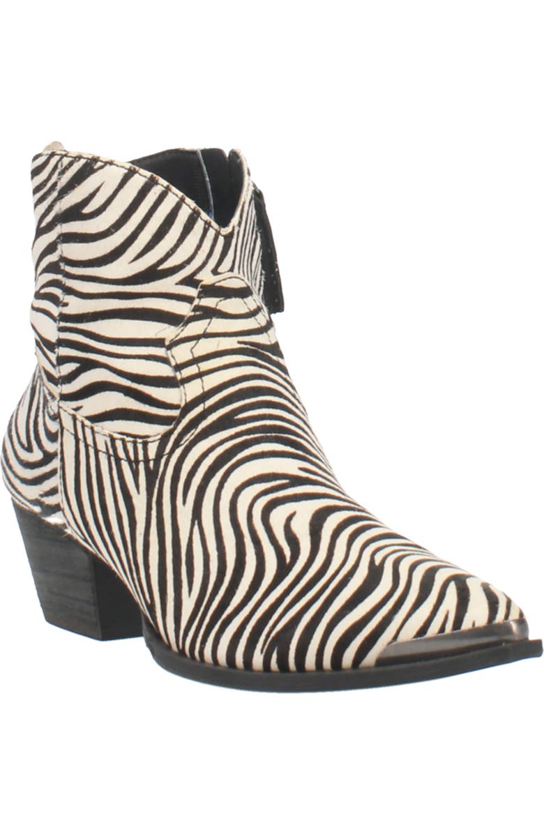 Dingo Hairy Up Genuine Calf Hair Western Boot, Main, color,