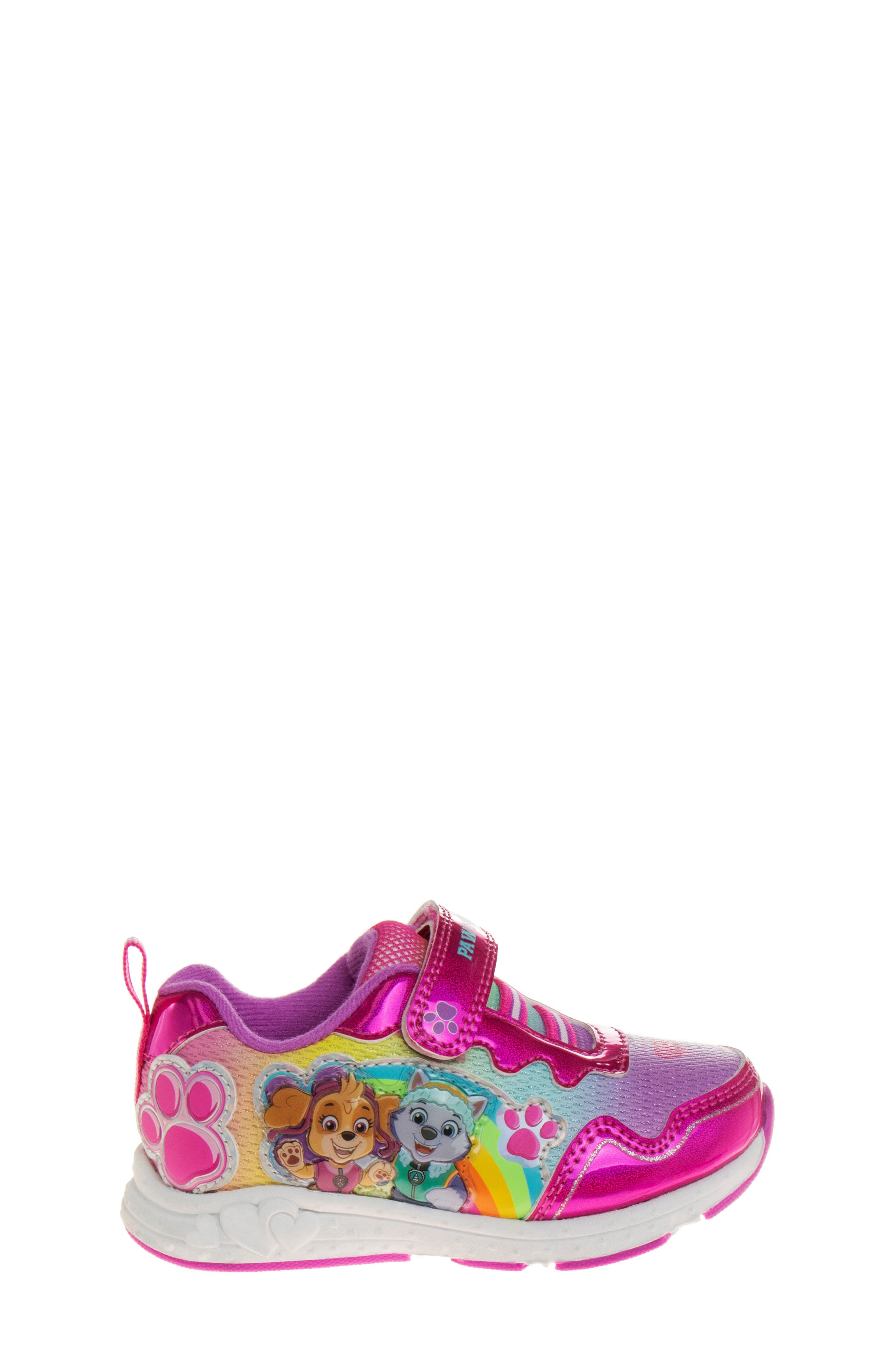 JOSMO Kids' Nickelodean Paw Patrol Sneaker, Alternate, color, Fuchsia /Purple