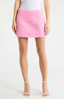 Tweed Miniskirt