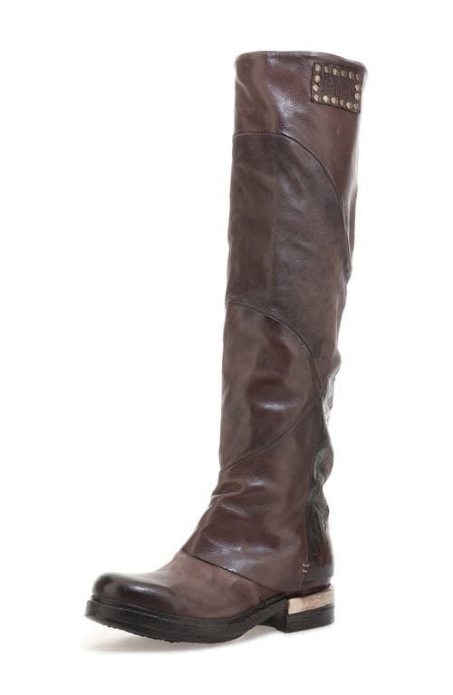 As98 A.s.98 Ardie Over The Knee Boot In Brown