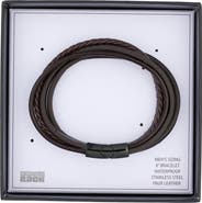 NORDSTROM RACK Men's Faux Leather Bracelet