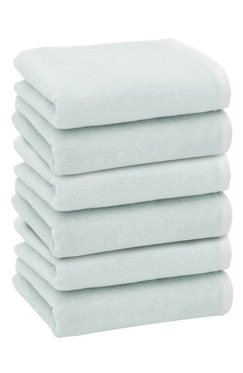 6-Pack Ediree Cotton Hand Towel Set