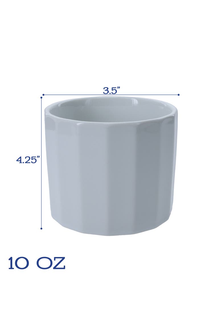 Paneled Sugar & Creamer Set, Alternate, color, WHITE