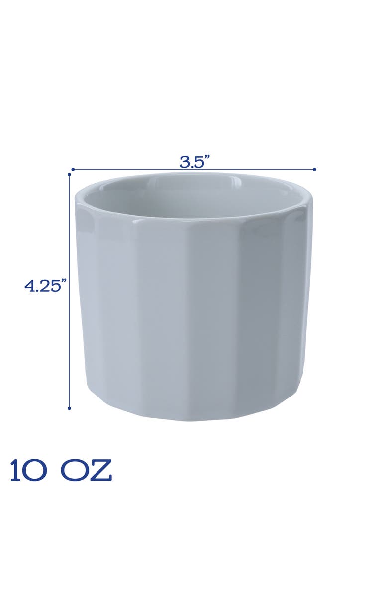 BIA Cordon Bleu Paneled Sugar & Creamer Set, Alternate, color, White