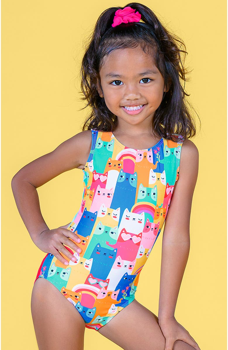 Destira Catlandia Leotard, Alternate, color, Catlandia