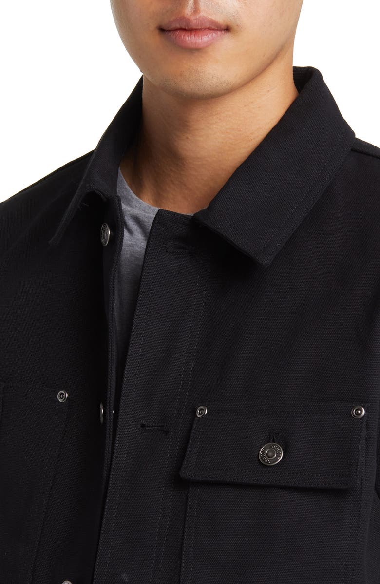 Schott NYC Cotton Canvas Jacket, Alternate, color, 