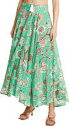 Cara Cara Aquinnah Floral Print Cotton Skirt