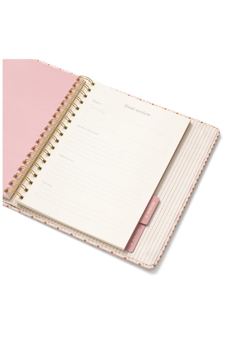 Ikat Stripe Fabric Daily Planner, Alternate, color, NO COLOR