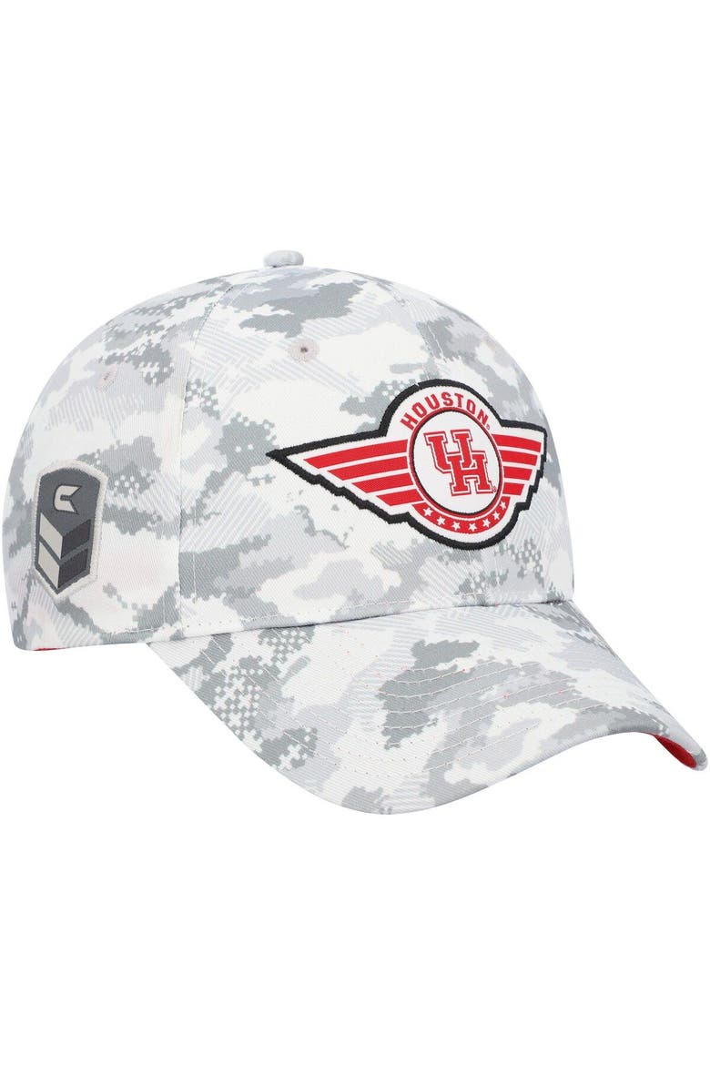 Men's Colosseum  Camo Houston Cougars OHT Military Appreciation Snapback Hat, Alternate, color, Camo