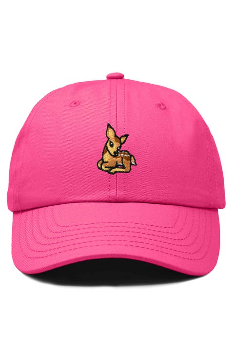 Fawn Embroidered Outdoor Cap