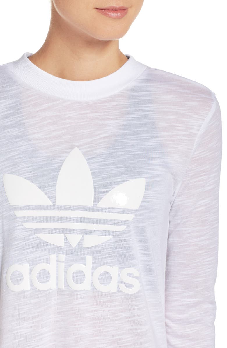 adidas Originals Trefoil Tee, Alternate, color, 