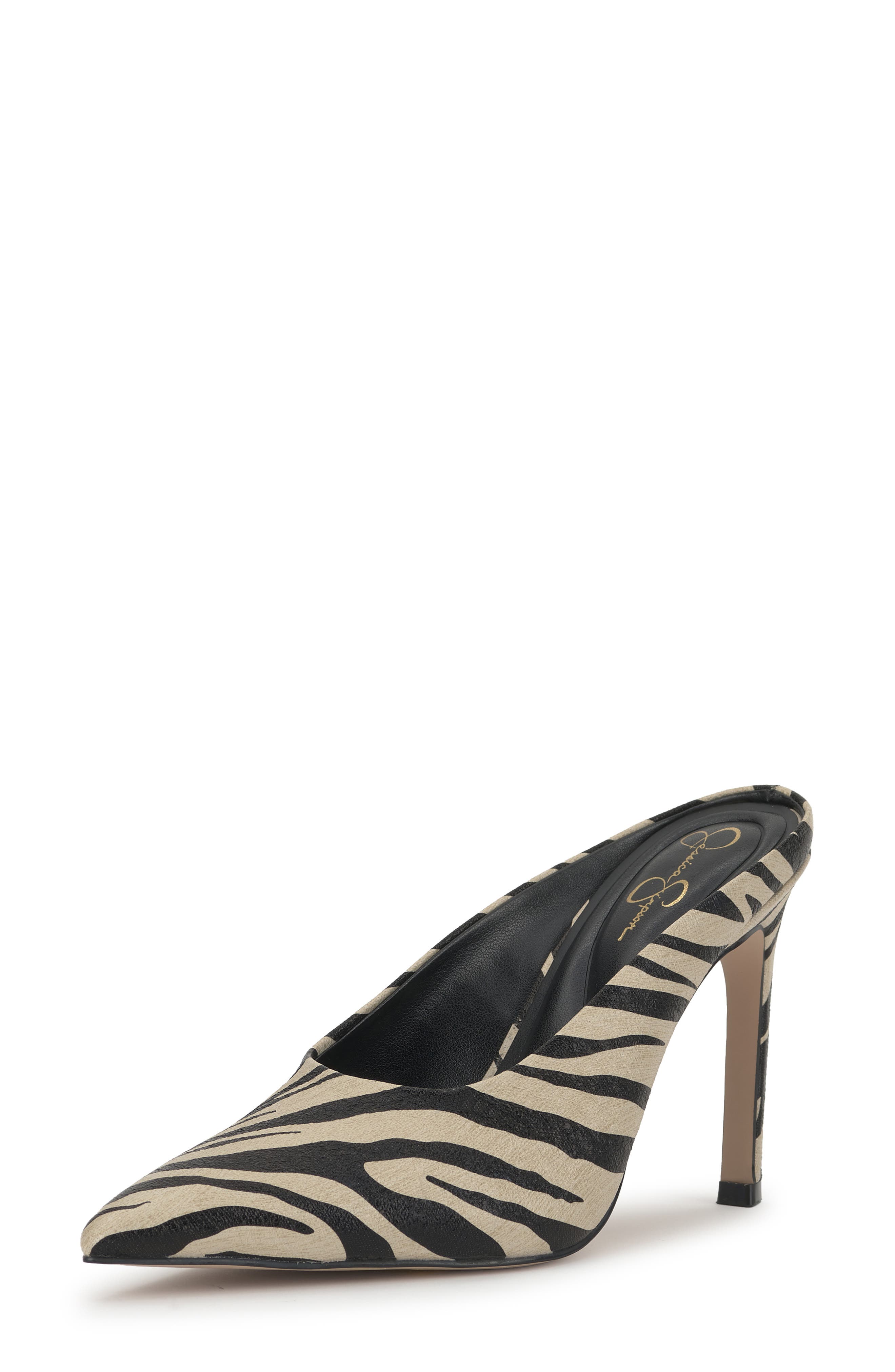 Wilix Pointed Toe Mule, Alternate, color, BONE MULTI