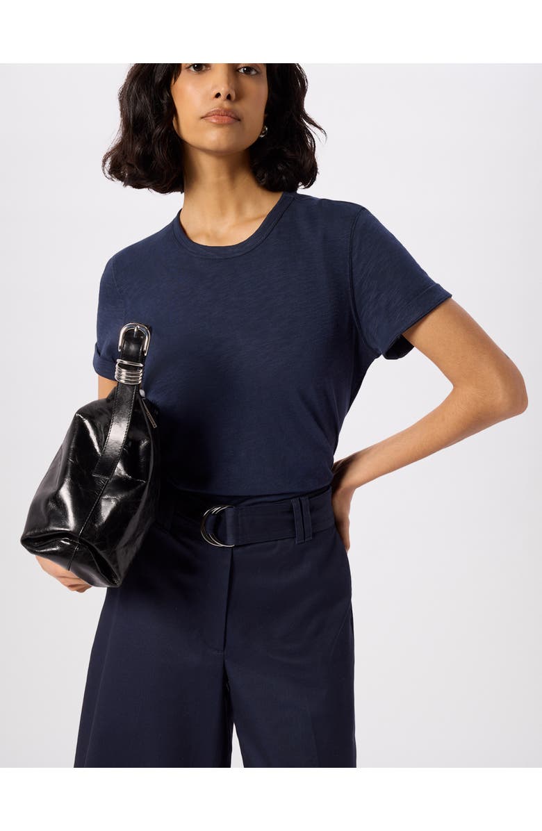 Whistles Emily Ultimate Short Sleeve T-Shirt, Alternate, color, Navy