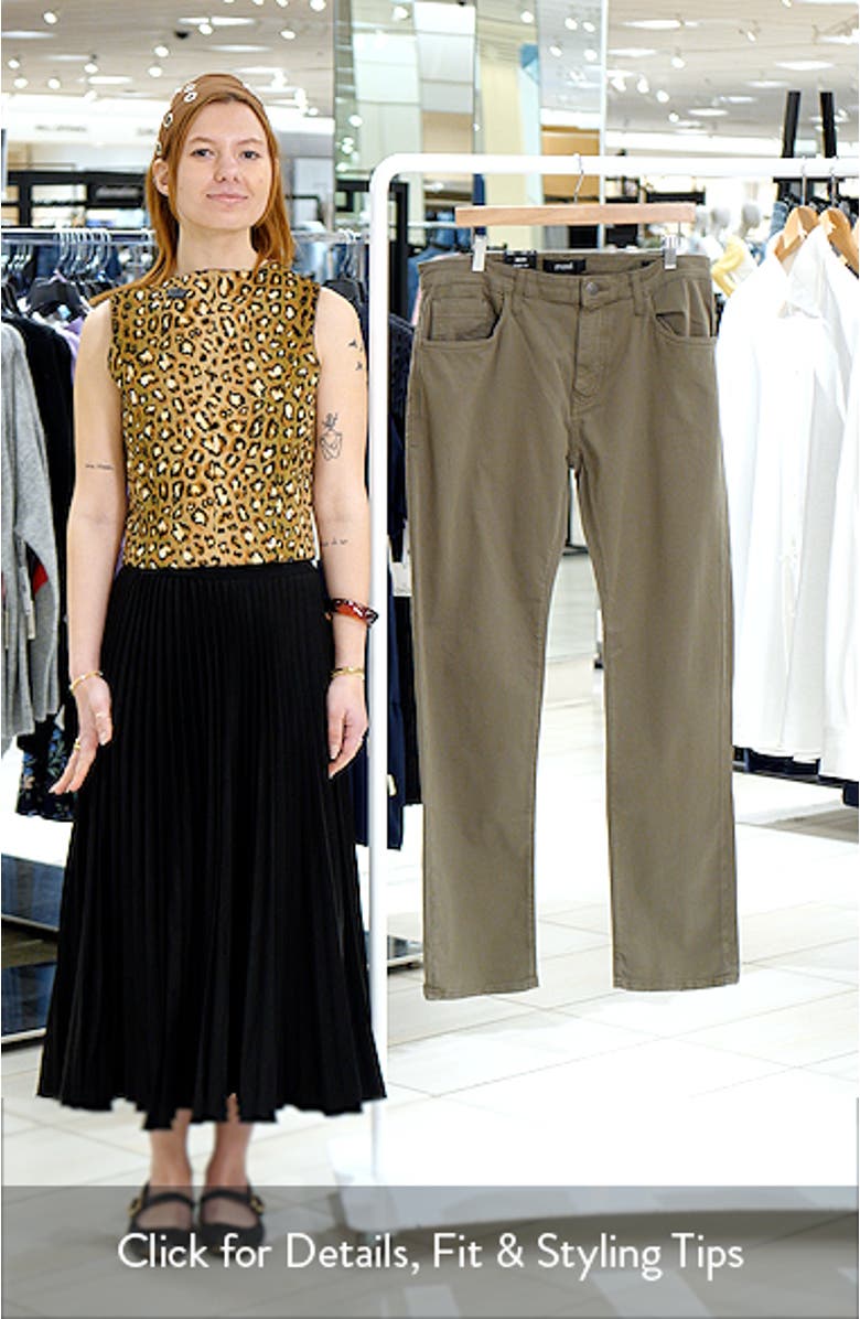 Zach Straight Leg Twill Pants, sales video thumbnail