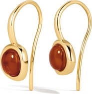 Luv AJ The Amber Honey Hook Threader Earrings