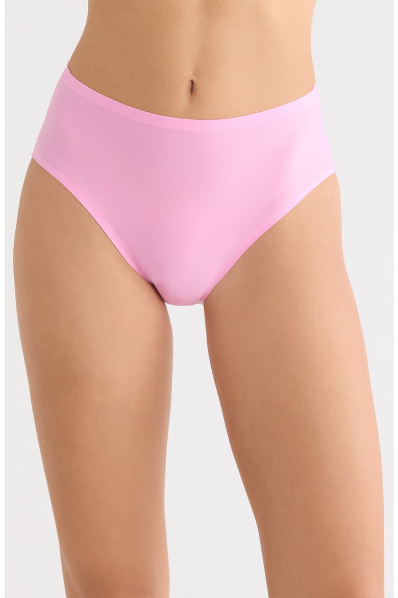 Soft Stretch High Cut Briefs, Main, color, PEONY PINK